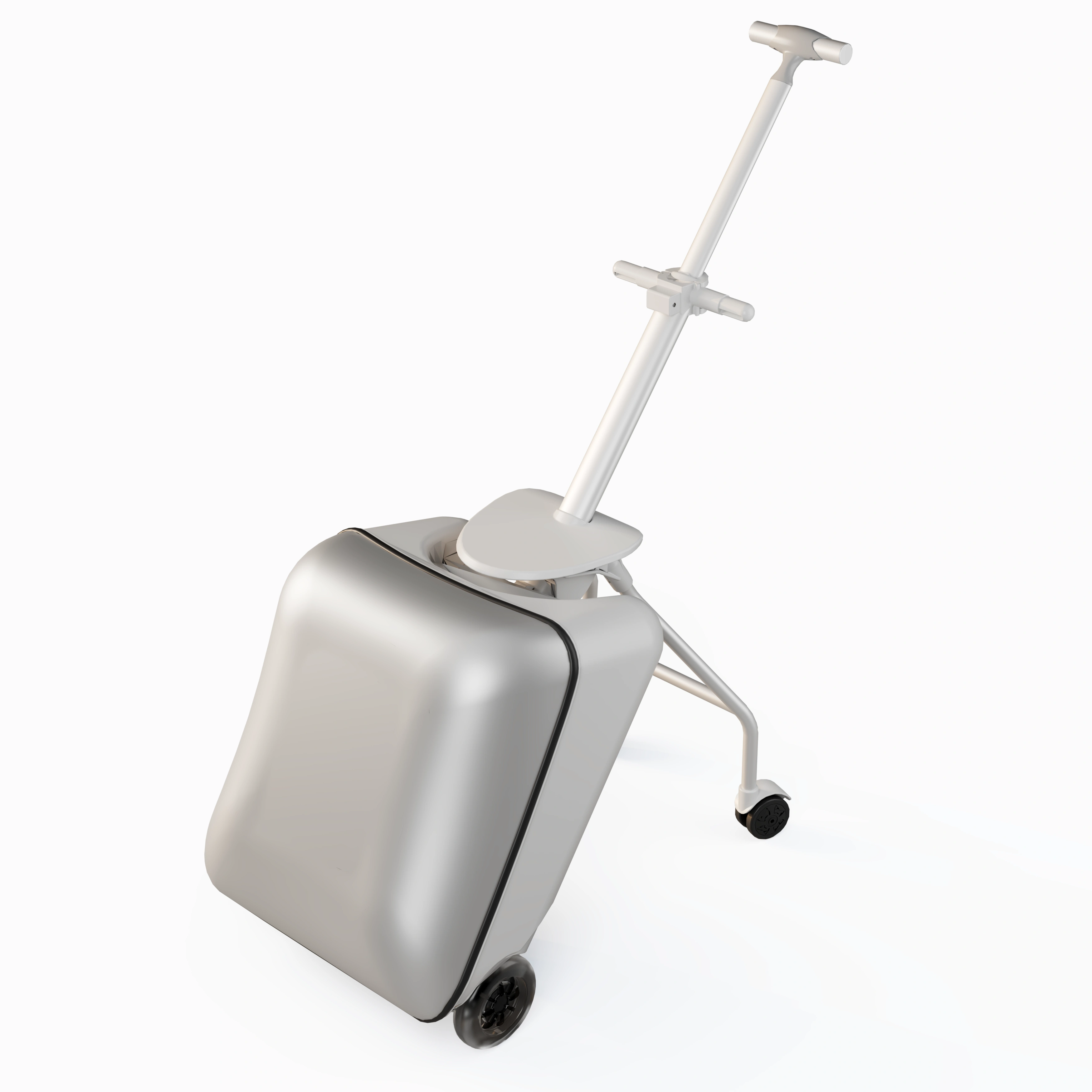 Les enfants portables peuvent s'asseoir et monter sur les bagages, bagage à main, valise trolley par