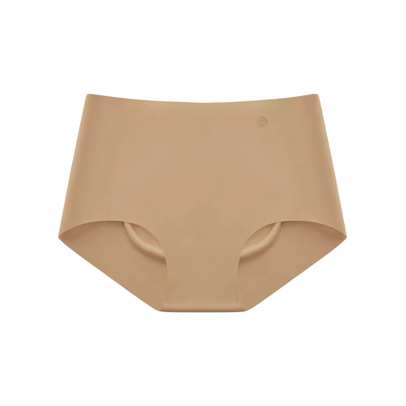 SUJIIN-Culotte taille moyenne sans couture pour femme, slip invisible, respirant, anti-humidité, sou