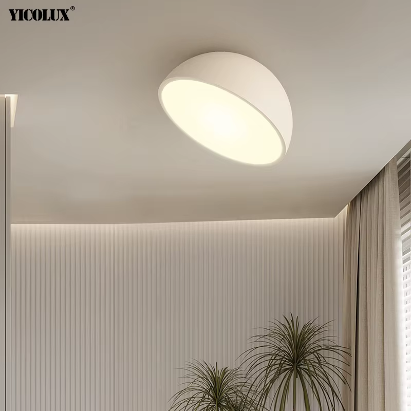 Simple gradation ronde nouveau plafond moderne à LEDs lumières éclairage salon étude chambre couloir