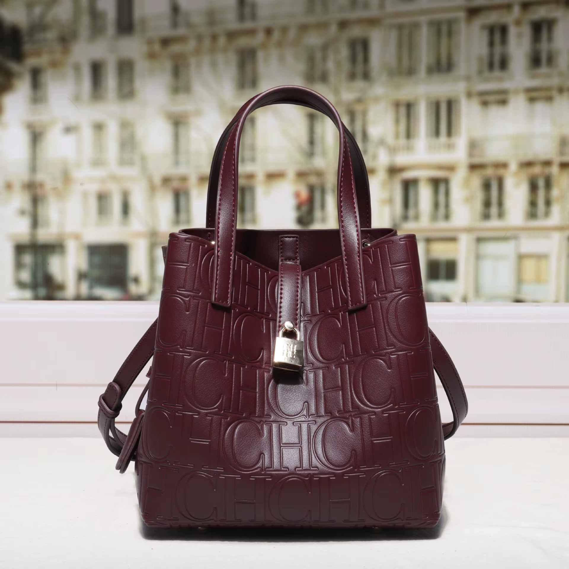 Sac à main grande capacité de marque de luxe, imprimé lettres, avec fermoir, tendance 2025, sac band