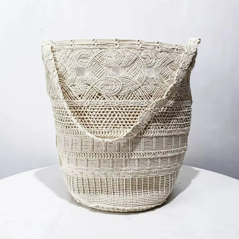 Sac à main rétro artisanal, nouveau style 2026, sac bandoulière polyvalent grande capacité pour femm