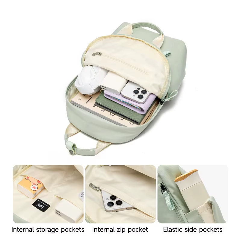 Sac à dos léger et décontracté pour femme LEE, petit sac à dos simple, imperméable, pour les trajets