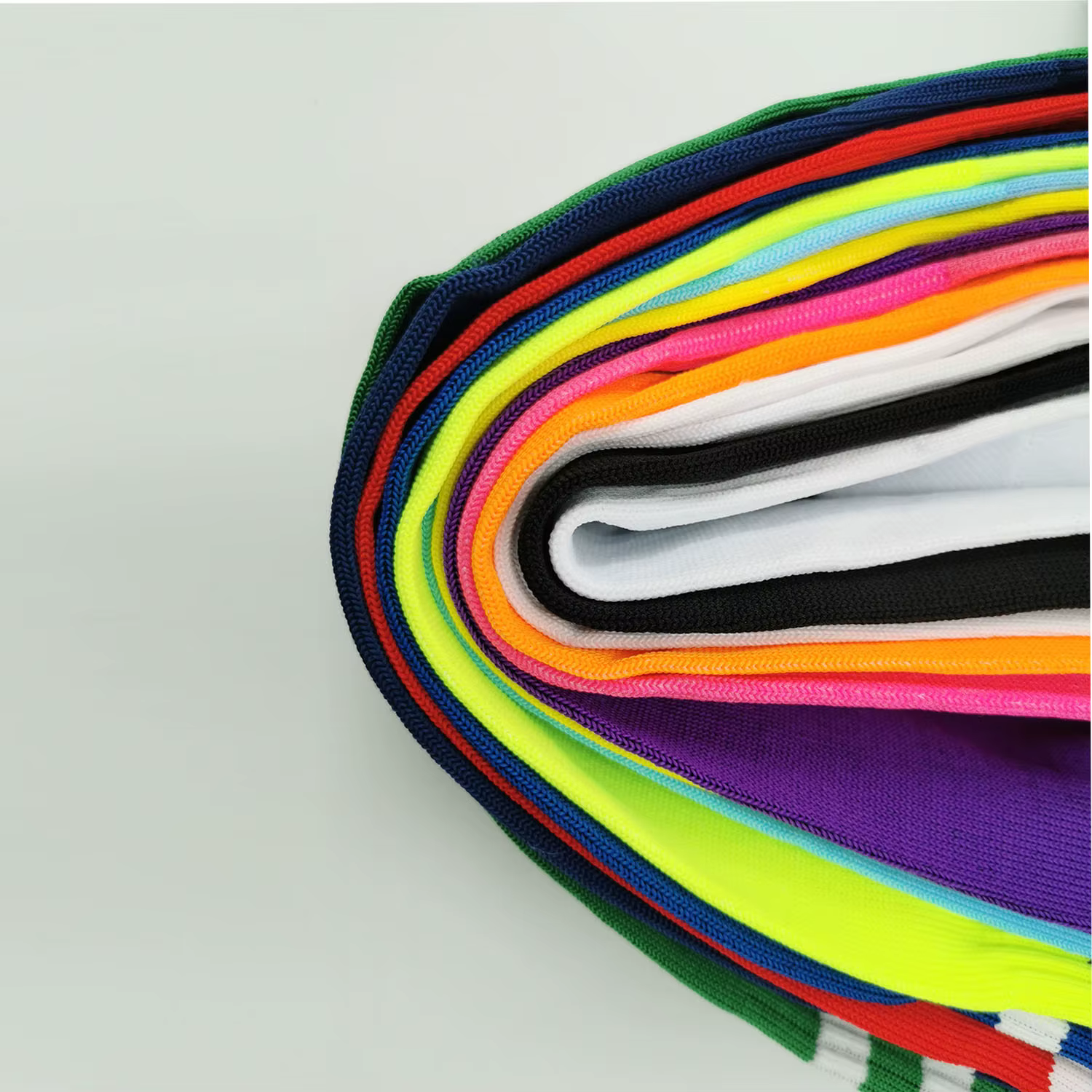 Chaussettes de Football pour enfants, bas de haute qualité, Tube Long, genou, Legging en coton, Base