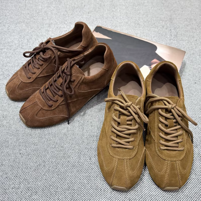 AIYUQI 2026 Nouvelles baskets plates antidérapantes pour femmes, chaussures d'entraînement allemande