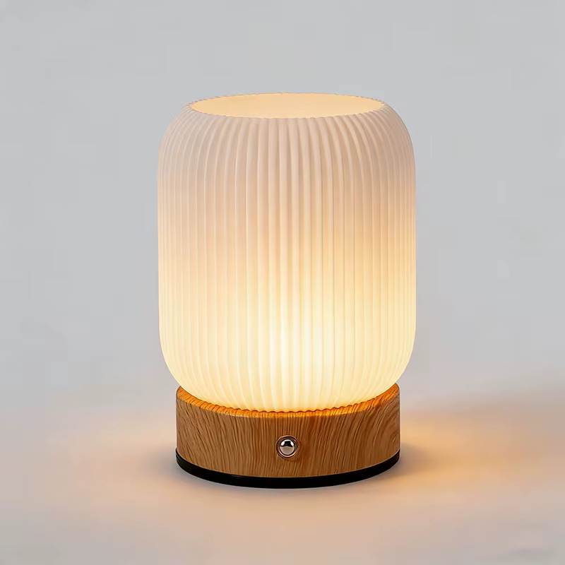Lampe tactile de chevet pour chambres et salons, portable, à intensité variable, 3 températures de c