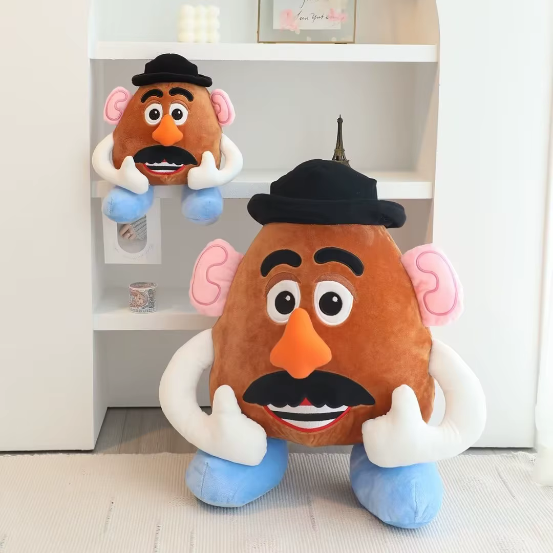 Jouet en peluche tête de pomme de terre Mr et Mrs, joli jouet en peluche, histoire Anime, poupée end