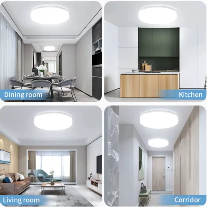 Ultra-mince LED ronde plafonnier chambre lumière Lustre LED lumières pour chambre plafonnier luminai