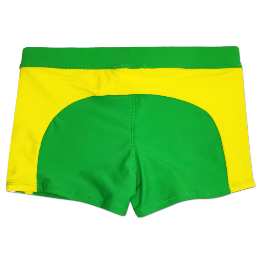 Maillot de bain Sexy pour hommes, maillot de bain à séchage rapide, avec poche zippée, Boxer, slip, 