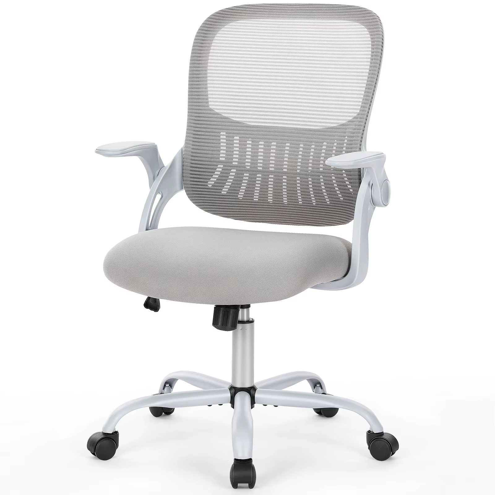JIan-Chaise de Bureau Ergonomique à Dossier en Maille, Réglable, à Roulettes, pour Ordinateur, Jeu à