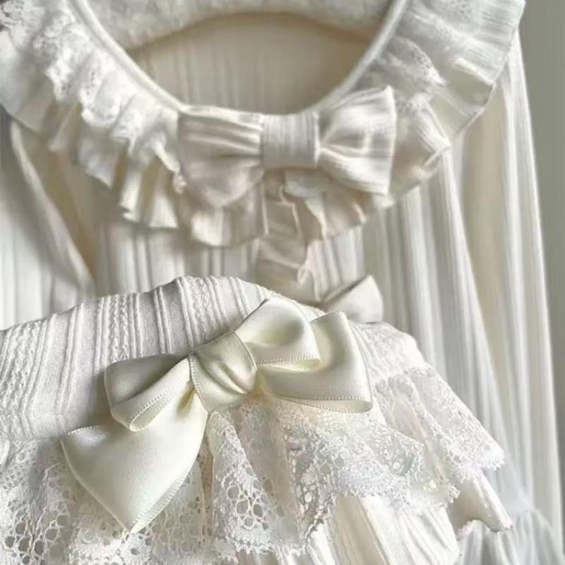 Couverture courte Lolita printemps-automne, Cardigan à manches bouffantes à volants avec détails de 