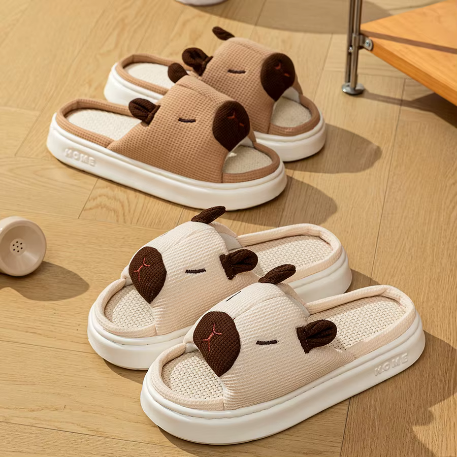 Chaussons pour enfants Capibala mignons et tendance pour le printemps et l'automne, confort intérieu