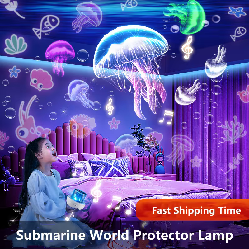 Projecteur étoilé veilleuse rotative ciel lune lampe galaxie lampe maison chambre décoration Starlig
