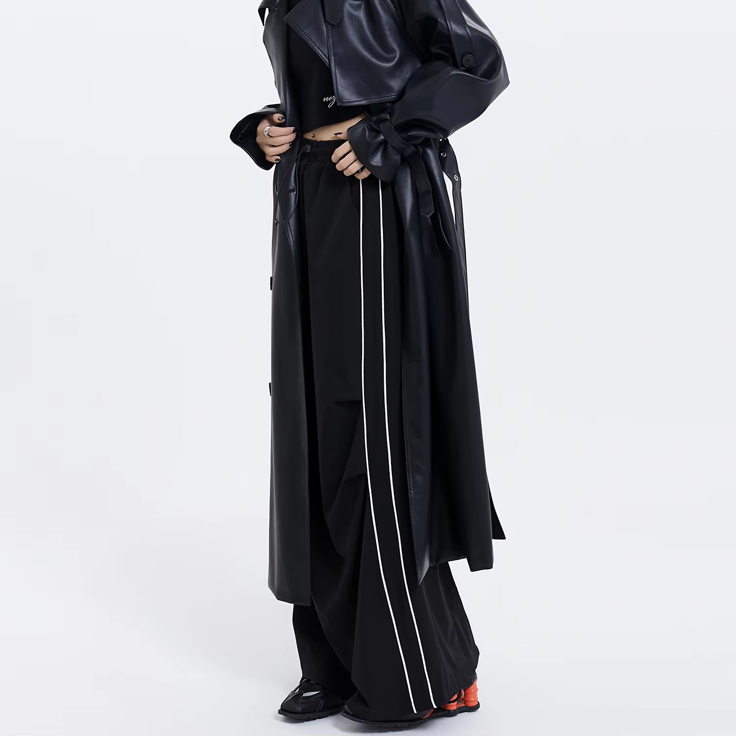 Jupes Maxi pour femmes, Harajuku Y2k, droites, Chic, assorties avec tout, taille basse, vêtements St