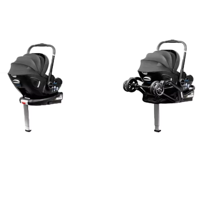 Poussette 4-en-1 avec base ISOFIX expédiée depuis l'UE, siège auto pour enfant, poussette de luxe po