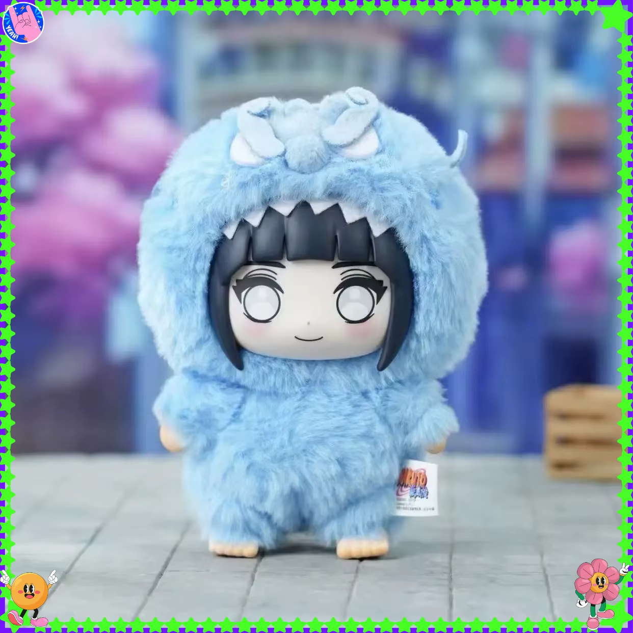 Nouvelle série Shippuden Beast Party : Adorable poupée en peluche, jouet, pendentif de sac à dos, ac