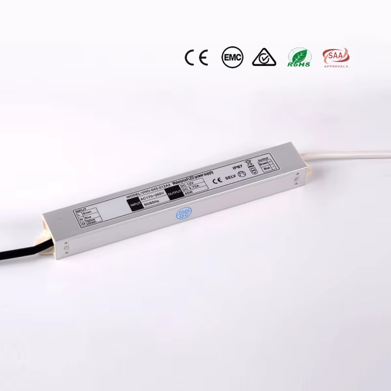 Alimentation LED étanche 10W 20W 45W 220V à 12V, pilote pour projecteurs LED, transformateur IP67
