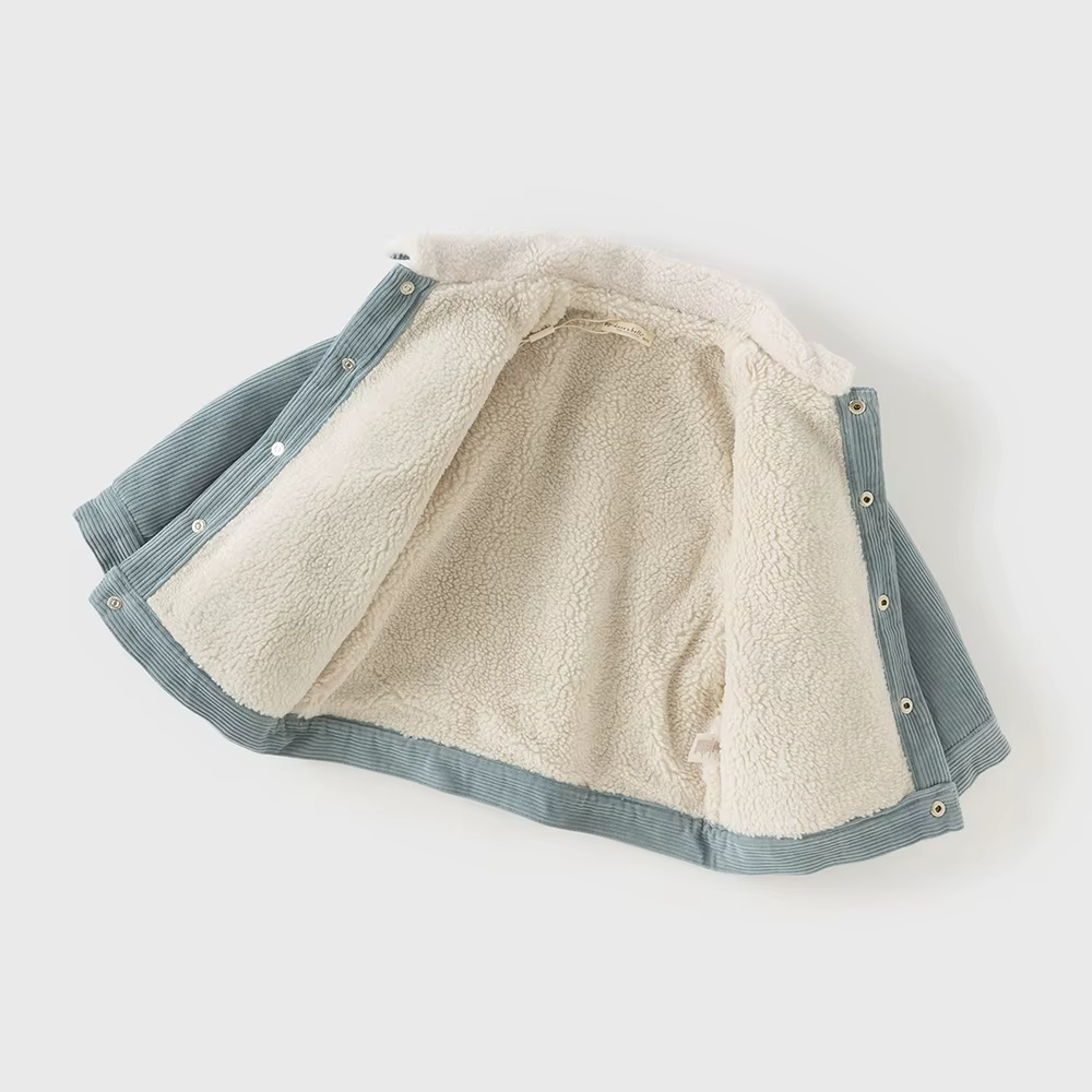Dave Bella garçons coton manteau hiver salopette pour enfants bébé épaissir peluche veste manches lo