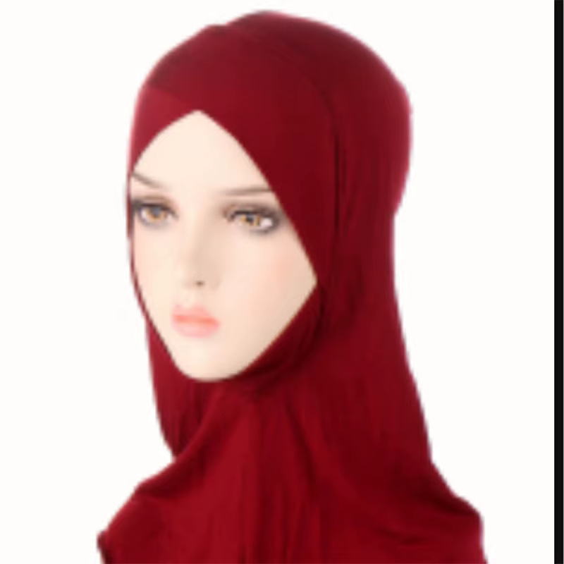 2024 musulman stretch Turban casquette couverture complète intérieur Hijab casquettes islamique sous