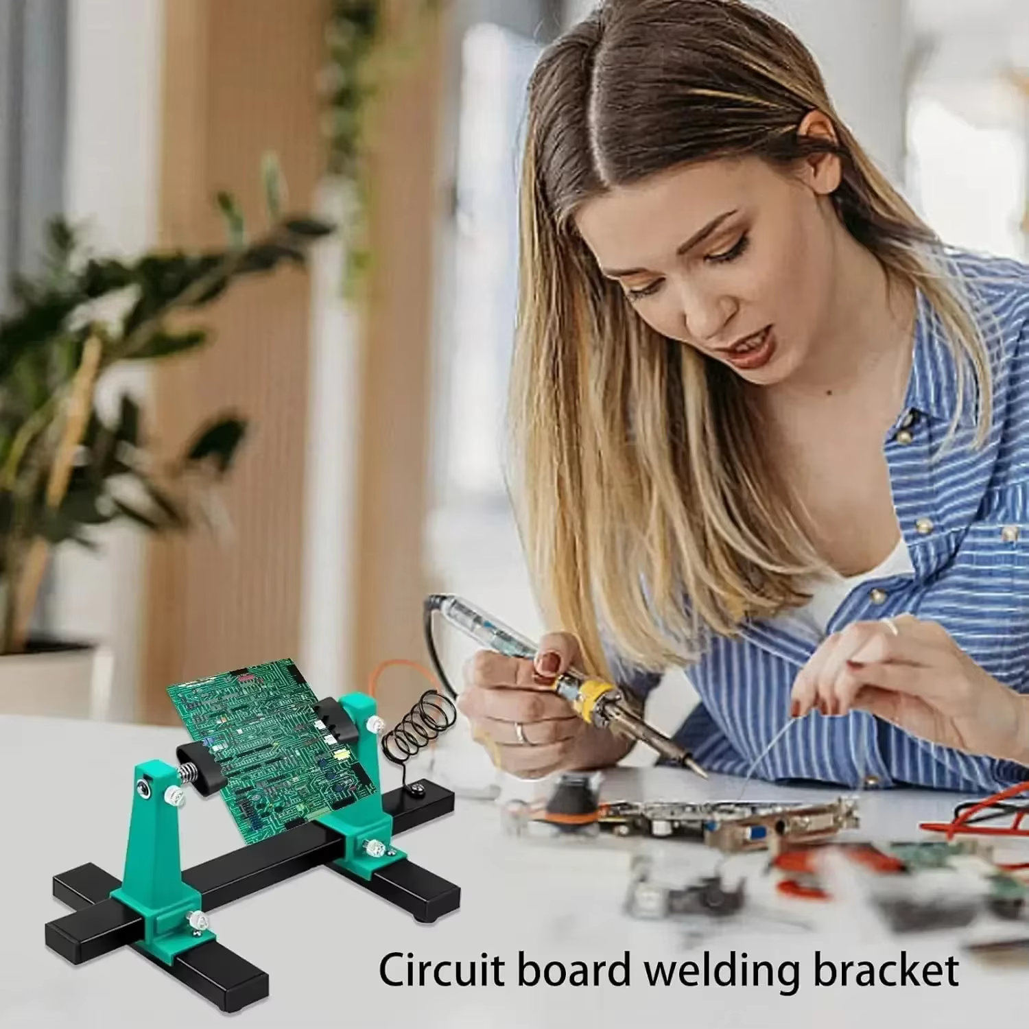 360 ° Support de carte de Circuit imprimé rotatif, support de PCB réglable, gabarit d'assemblage d
