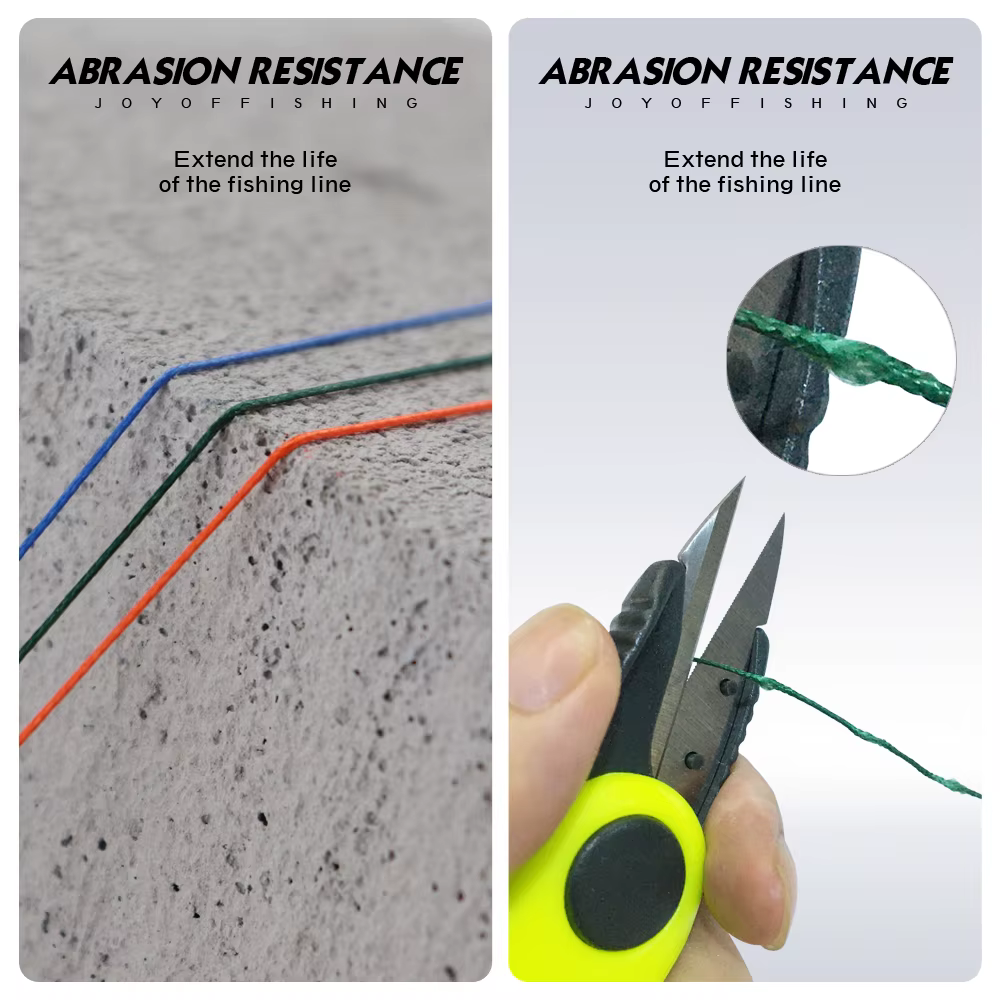 JOF 300M 500M 1000M 8 brins 4 brins 18-88LB PE tressé fil de pêche Multifilament Super fort ligne de