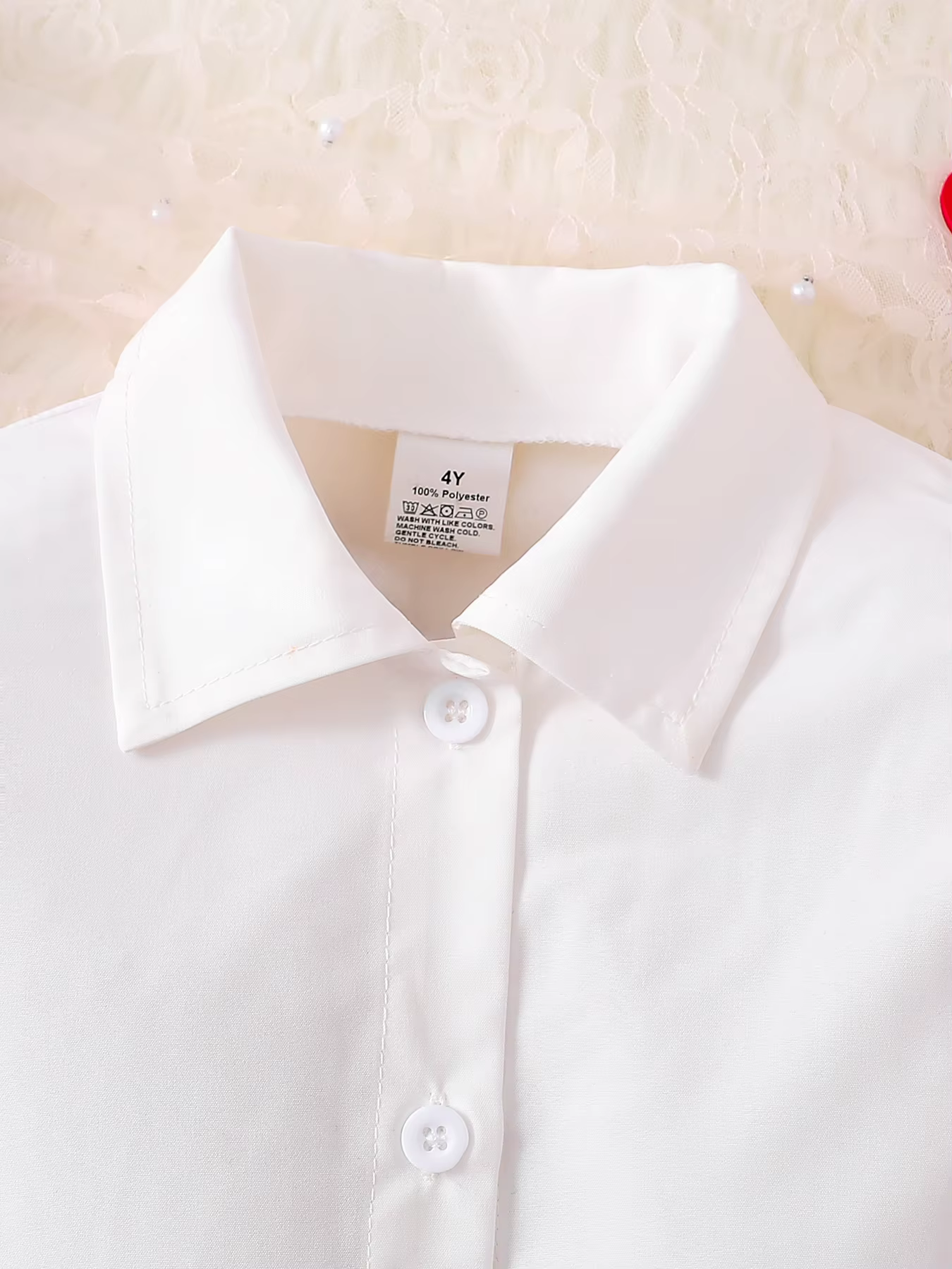 Ensemble trois pièces pour enfants, nouvelle mode printemps et automne pour filles, débardeur rouge