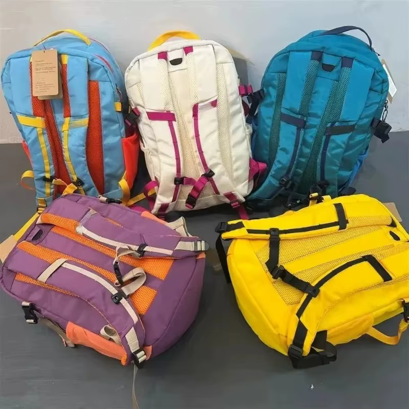 Nouveaux sacs à dos de sport pour hommes et femmes aux couleurs contrastées, sacs à dos de randonnée