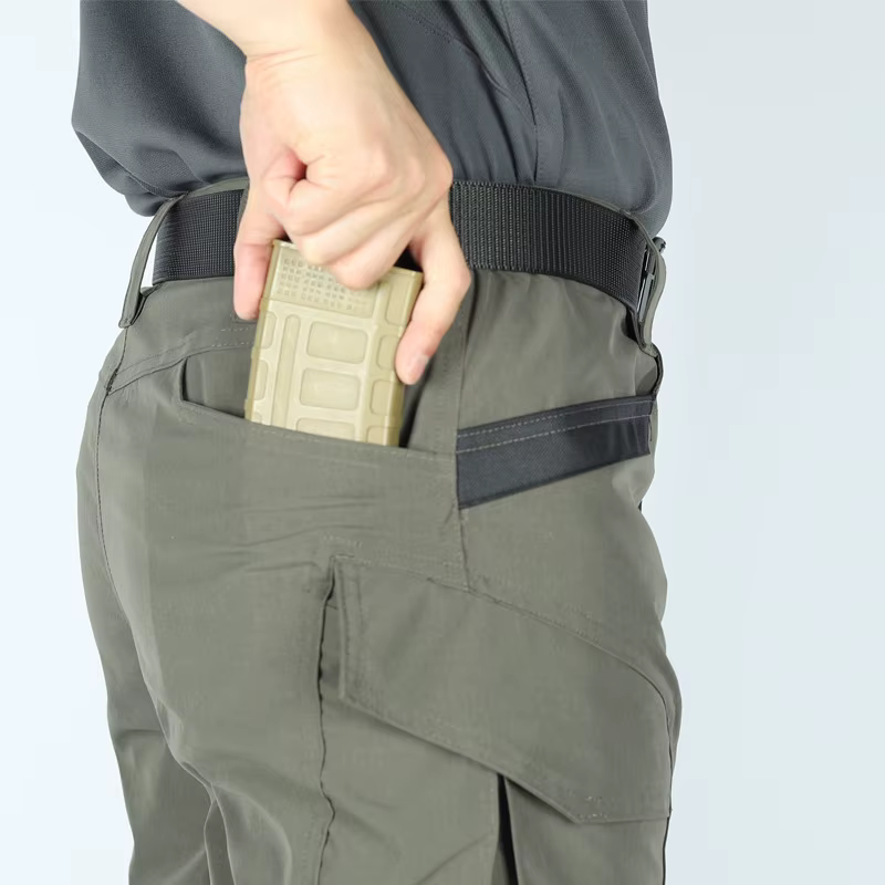 Pantalon tactique pour homme, pantalon d'entraînement multifonctionnel pour l'extérieur avec poches,
