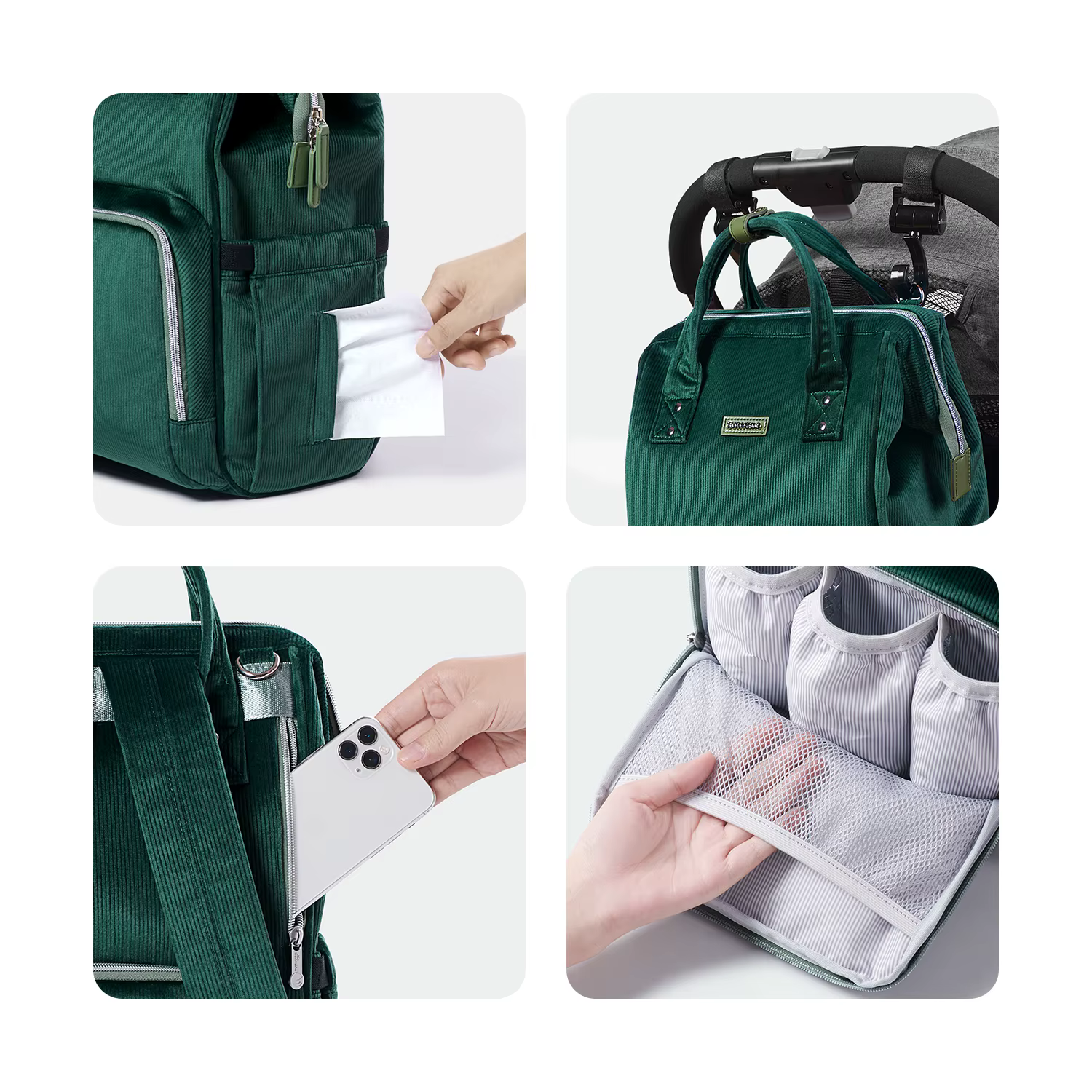 Sunveno – sac à couches Original, sac de voyage pour bébé, sac à dos pour maman et enfant