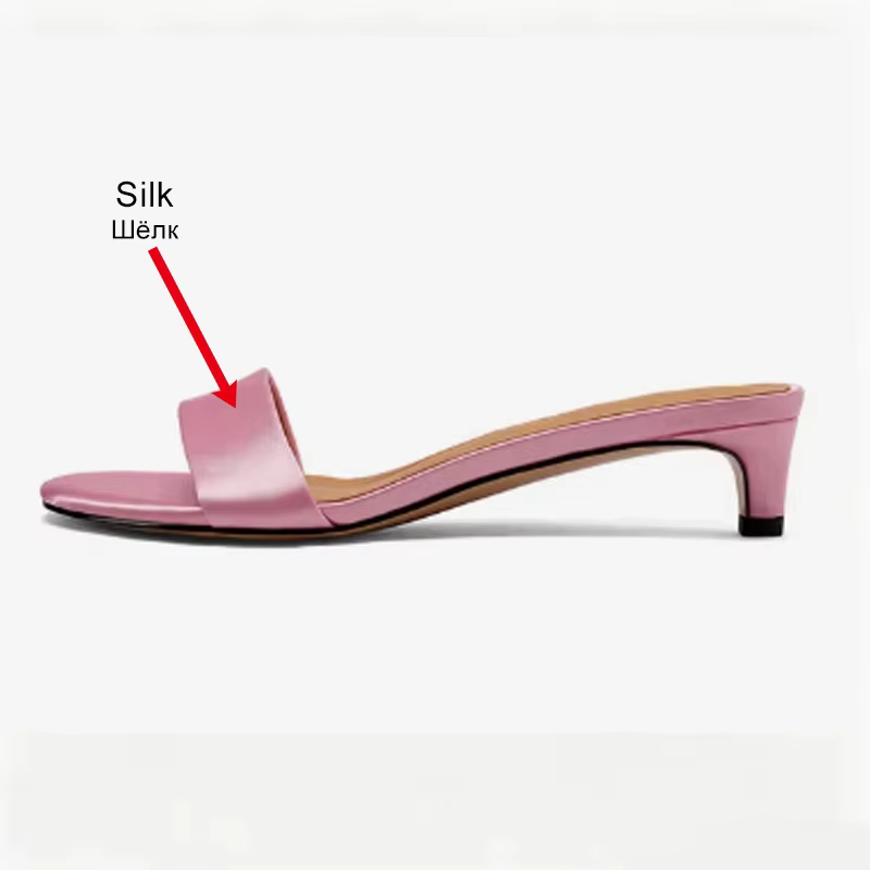 JOZHAMTA 2026 Nouvelles Sandales à Talon Moyen en Cuir Véritable pour Femme, Tailles 34-43, Idéales 
