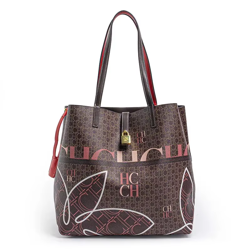 CH – sac à main de banlieue de grande capacité pour femmes, Design imprimé Unique, Style atmosphère 