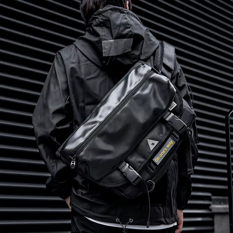 Sacs de messager Oxford imperméables pour hommes, sac à bandoulière de grande capacité, sacs à bando