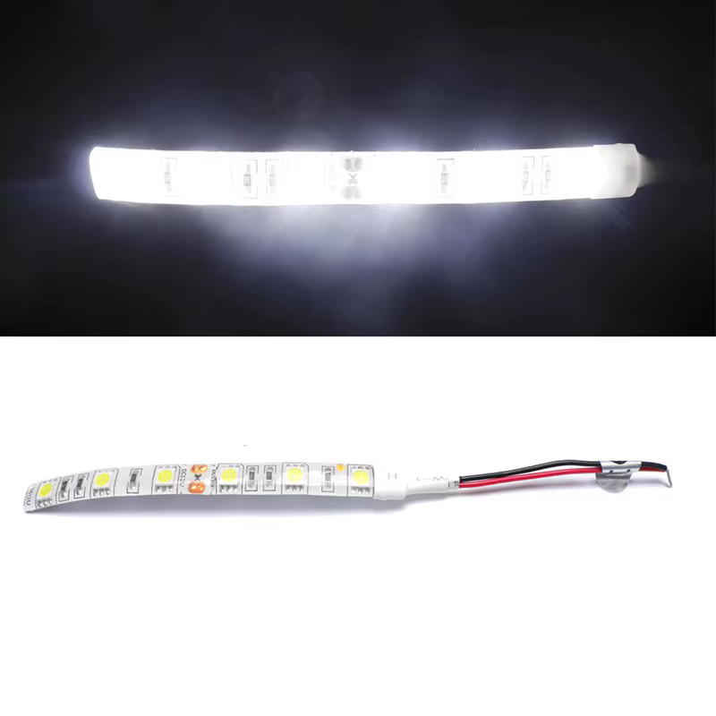 5 pièces DC12V 10 cm 6 LED s 30 cm 18 LED bande lumineuse SMD5050 non étanche bande LED flexible ban
