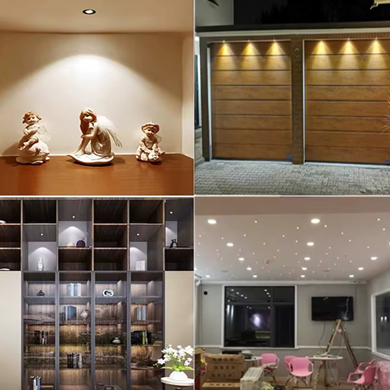 Mini Spot Led 12V 0.5W encastré projecteur intérieur IP65 10mm découpe plafond Downlight pour maison