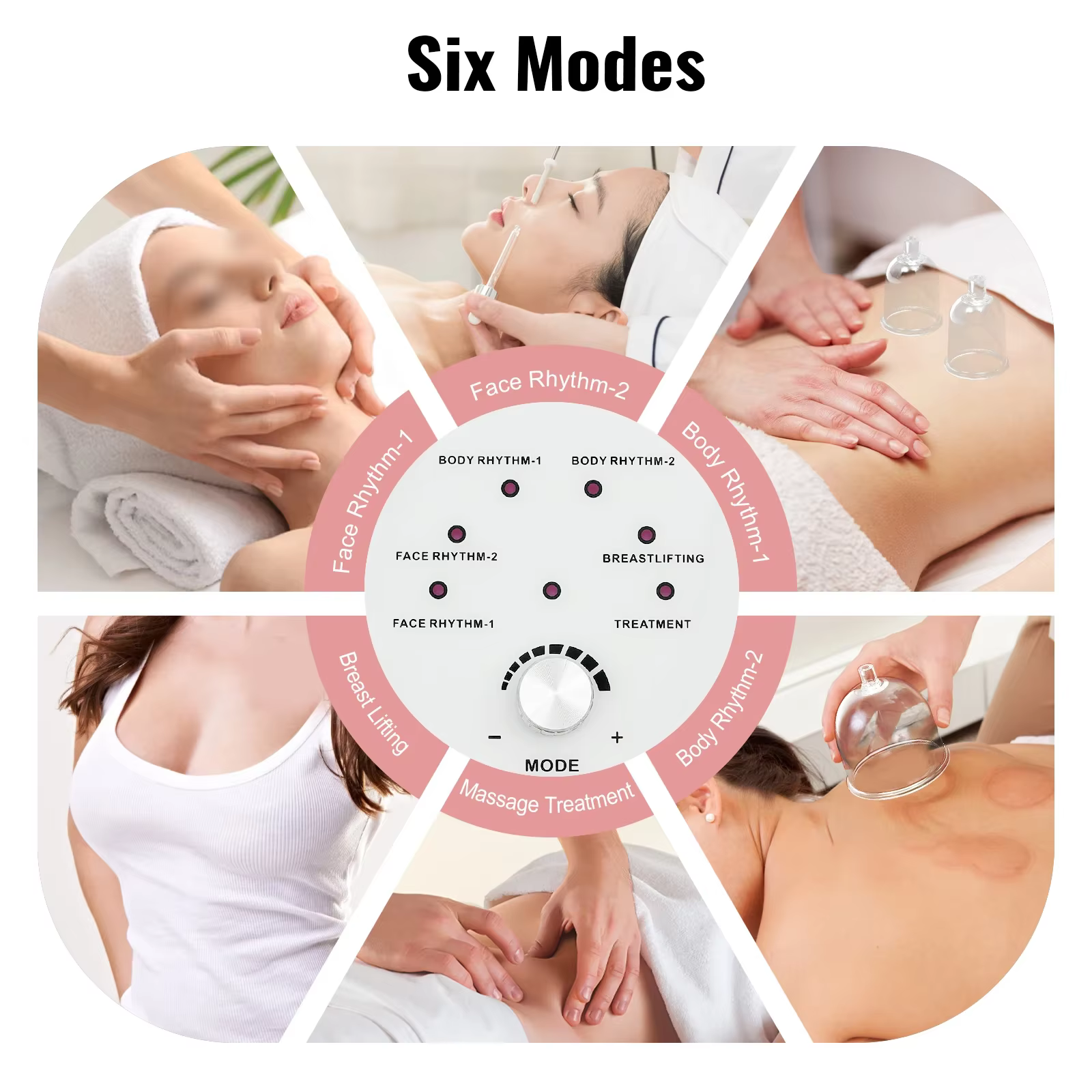 Appareil professionnel de modelage corporel par ventouses d'acupression, machine de thérapie par le 