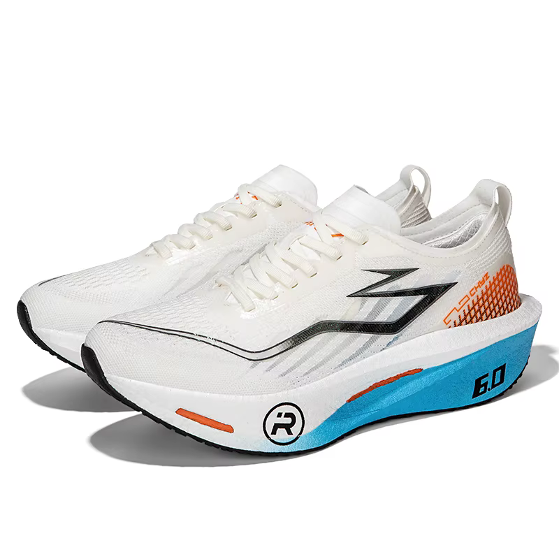 Chaussures de course Marathon pour hommes, spécialisées dans le sport, avec plaque en carbone, respi