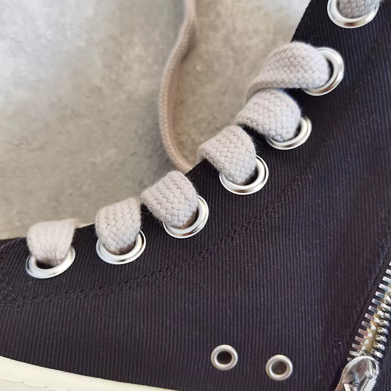 Jsalutations Lumineslace-Chaussures en toile pour hommes et femmes, Baskets à lacets, Noir, Solide,
