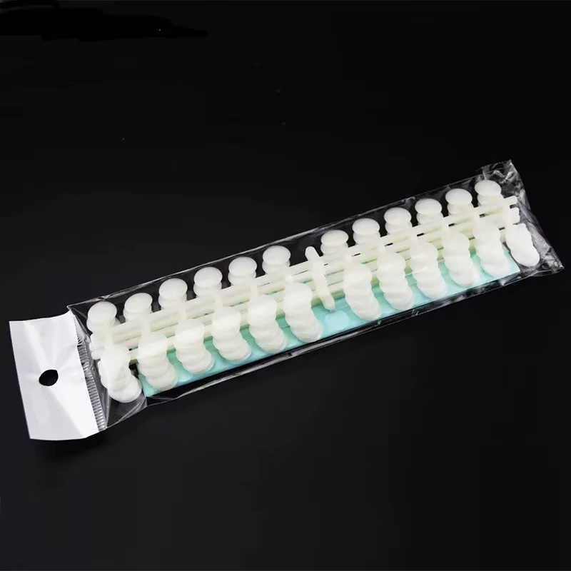 240 pièces rondes faux ongles conseils d'affichage faux ongles nuancier ongles échantillons bâtons a