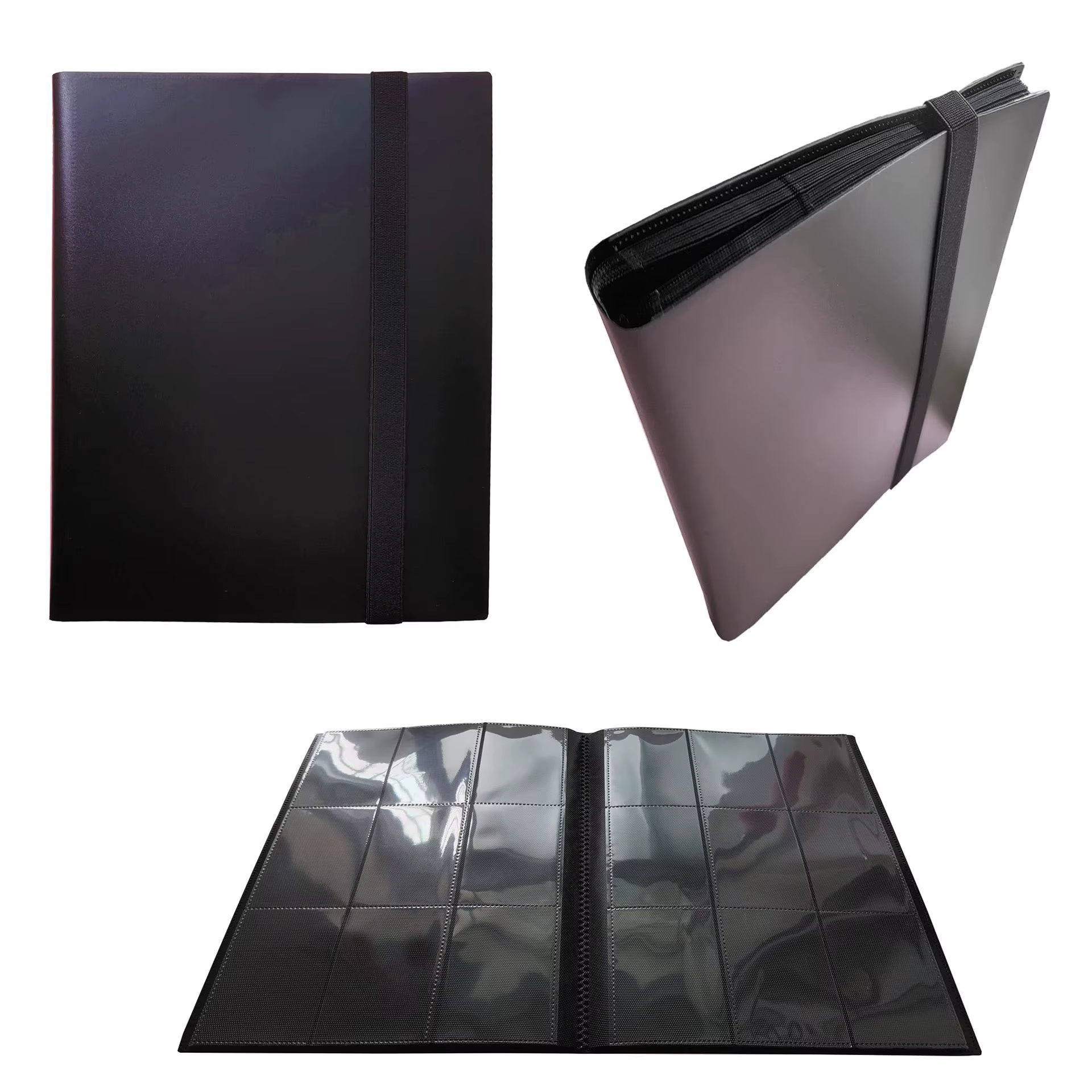 Classeurs de poche pour cartes, capacité 160/360 cartes, pour cartes Pokémon, Yugioh, baseball, foot