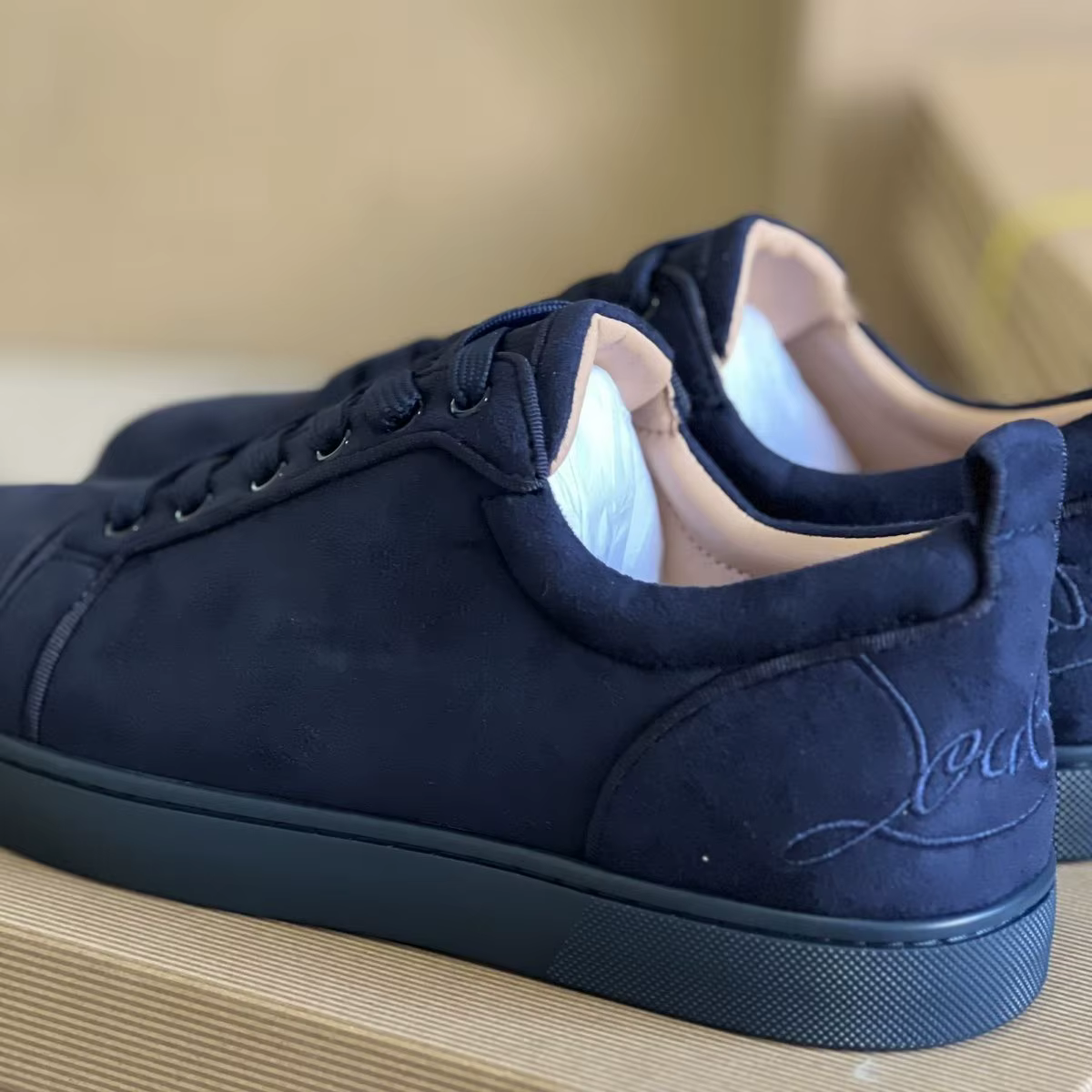 Nouvelles Chaussures Décontractées Bleues Basses pour Hommes 2026 – Style Urbain, Rehaussées, à Lace