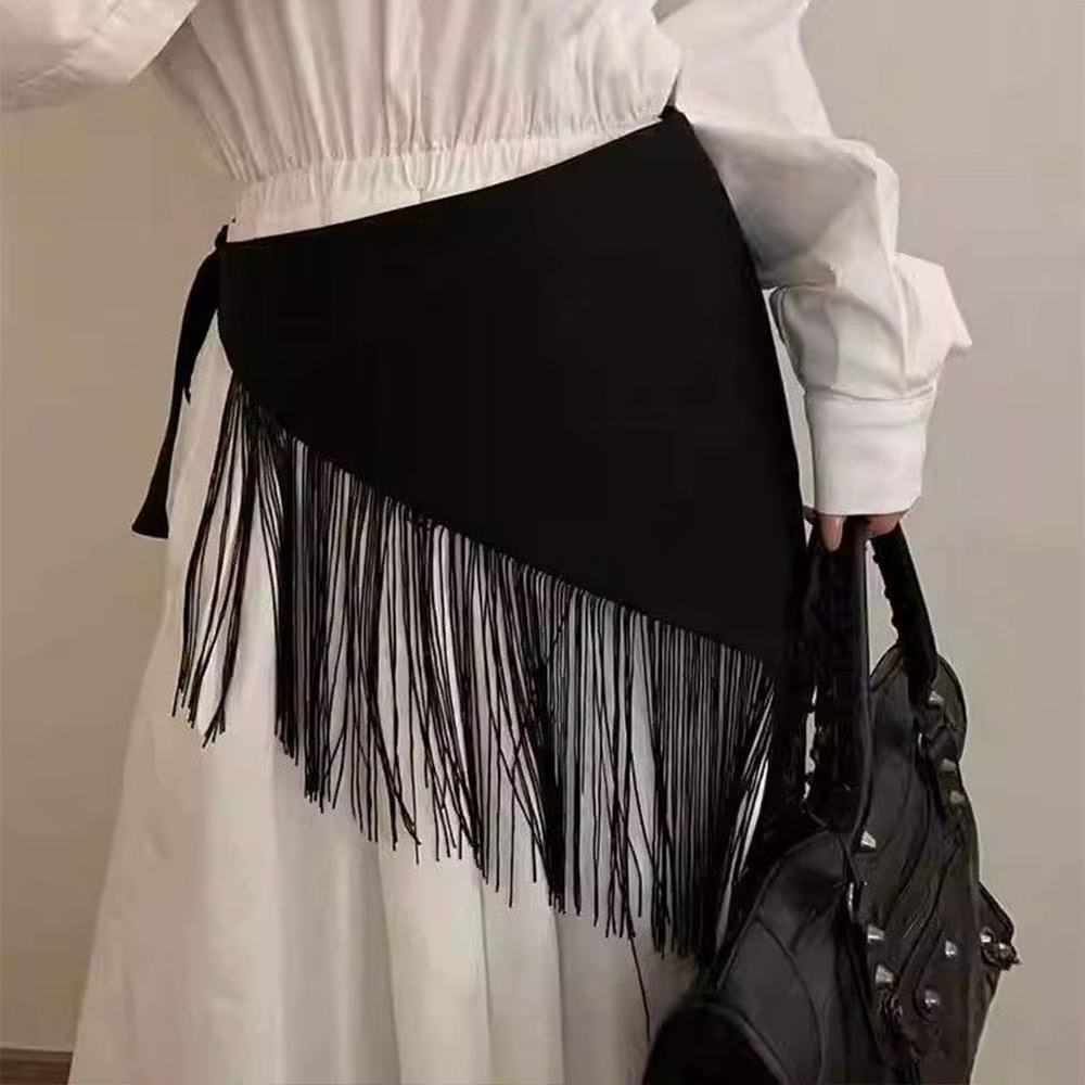 Ceinture de taille large, Corset, chemise, robe, manteau, accessoires de décoration, pompon rétro, t