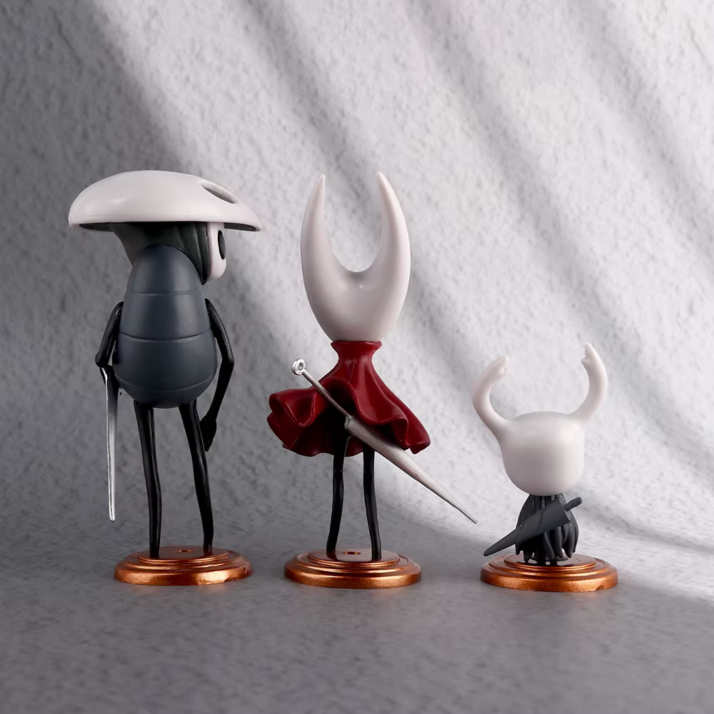 Figurine de chevalier creux GK, modèle d'action, décoration en PVC, jouets à collectionner, 3 pièces
