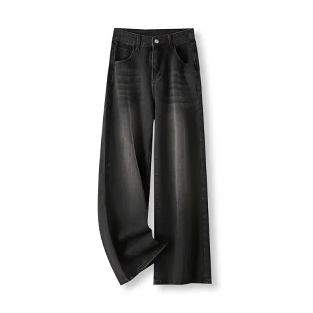 Jean amincissant taille haute pour femmes, pantalon en Denim en forme de poire, coupe ample, jambe d
