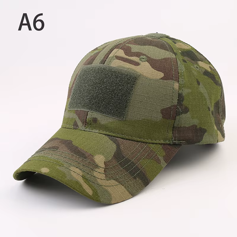 Casquette de baseball camouflage tactique réglable pour homme et femme, idéale pour le paintball, le