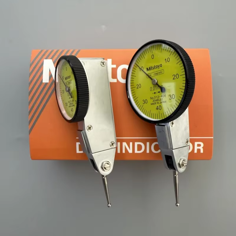 Mitutoyo 513-404 indicateur de Test à cadran 0.01mm jauge à levier de précision Base magnétique outi