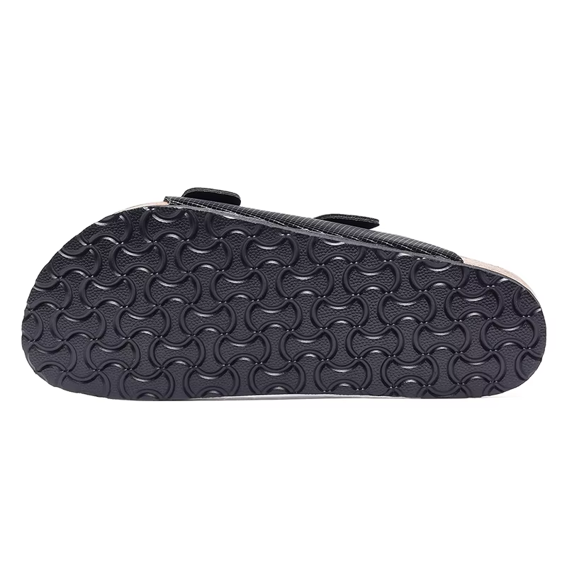 Pantoufles d'Été en Liège pour Homme et Femme, Sabots Décontractés, Sandales à Double Structure, Cui