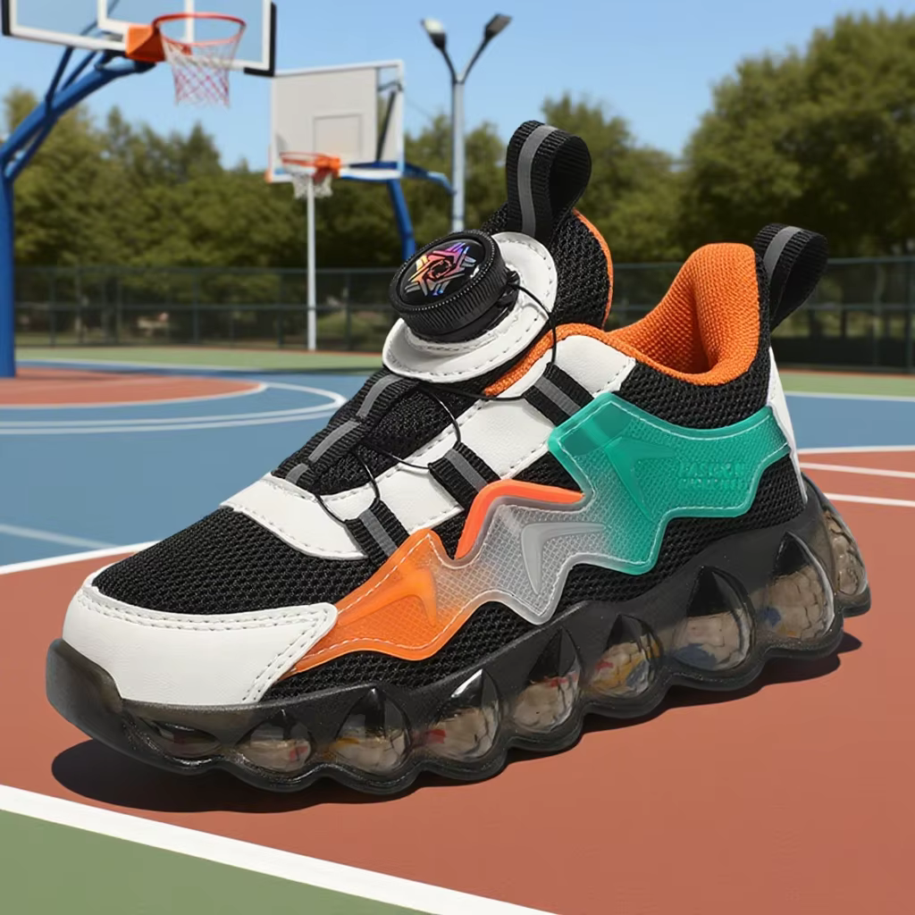 Chaussures de Sport pour enfants garçons mode course loisirs maille confortable en plein air enfants