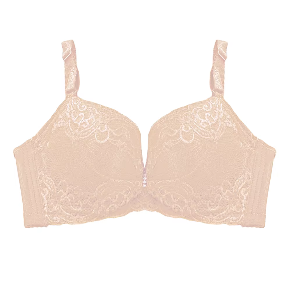 Soutien-gorge sexy en dentelle grande taille pour femme, confortable, à armatures, effet push-up, br