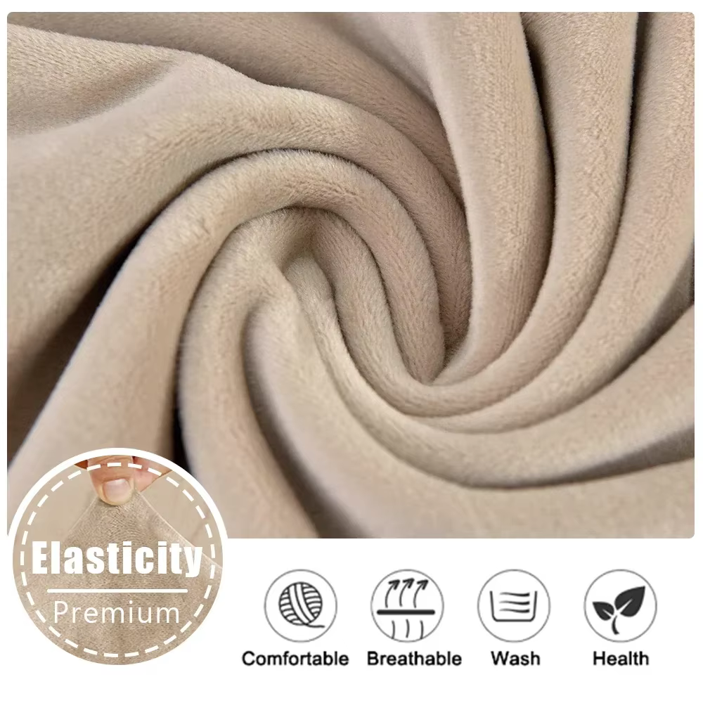 Housse de coussin de canapé en velours Anti-saleté, protection de siège de chaise élastique pour ani