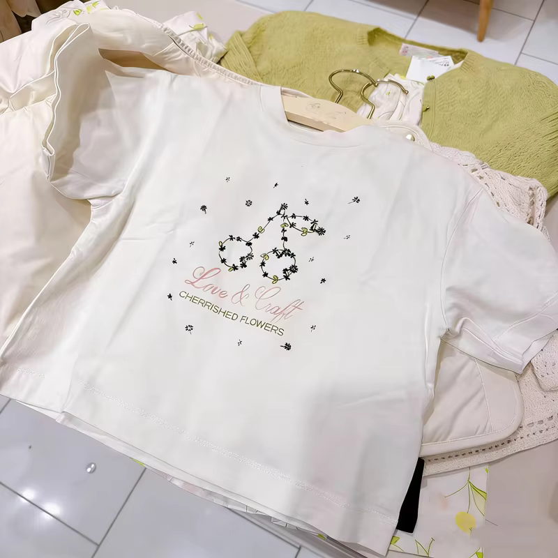 En stock 2026 NOUVEAU Printemps T-shirt Bébé Fille, Sweat à Capuche Garçon, Vêtements Enfant, T-shir