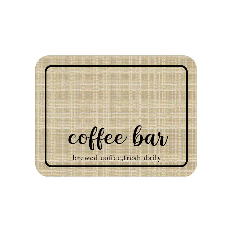 Tapis de Machine à café chaude, sans nettoyage, technologie antisalissure, coussin de contrôle de l'